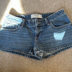 Hollister Women's Classic Blue Jean Shorts